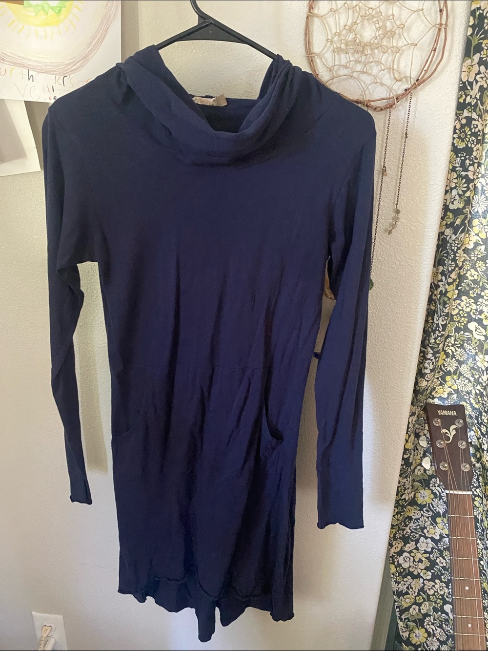 Una pluma hooded dress! Organic cotton
